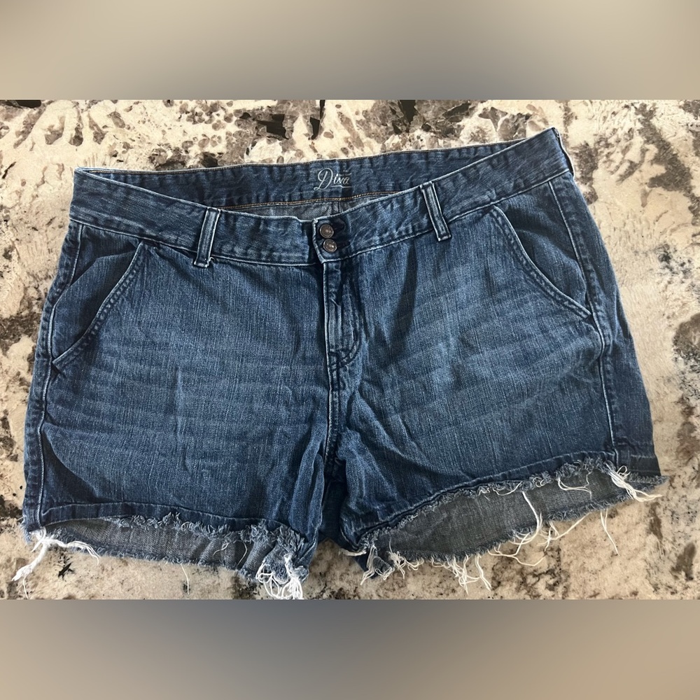 Old Navy Diva Dark Blue Jean Shorts -